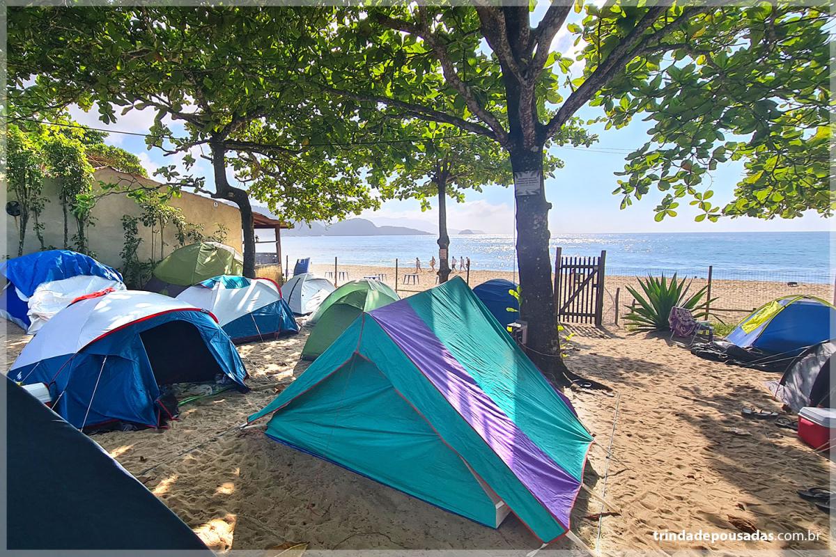 Na Praia Camping - Trindade, Paraty RJ