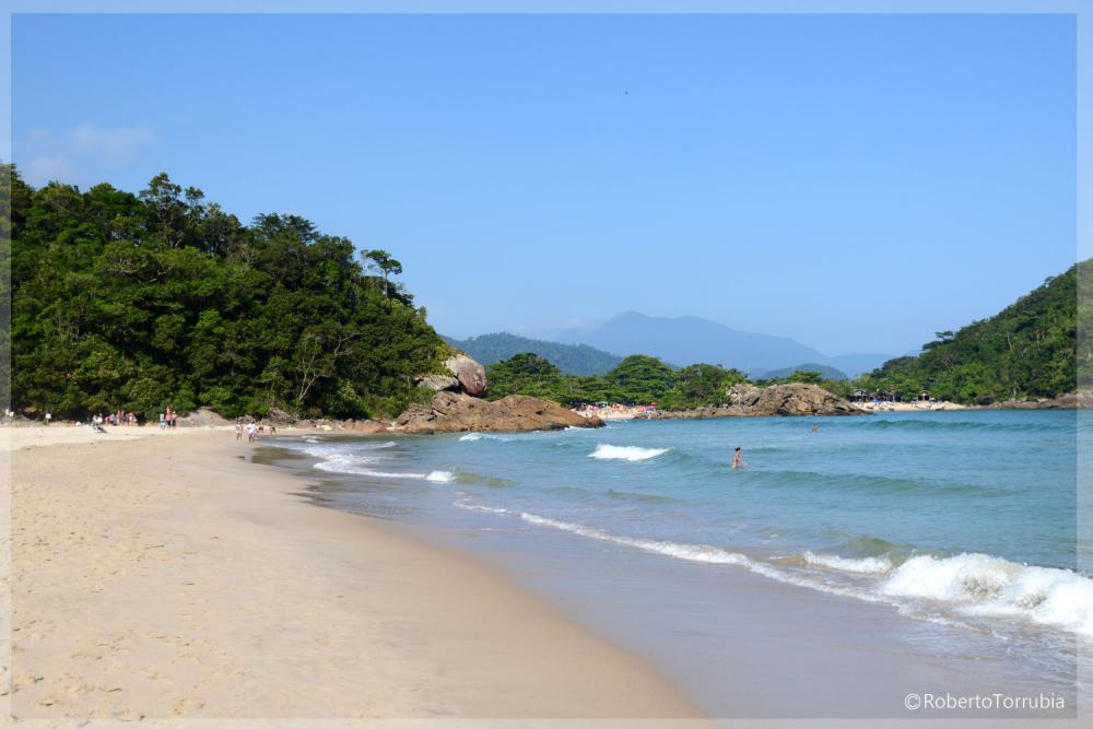 Praia do Cachadaço - Trindade - Paraty RJ - foto: Roberto Torrubia