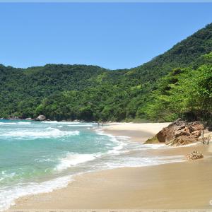 Praia do Cachadaço - Trindade - Paraty RJ - Foto: Roberto Torrubia