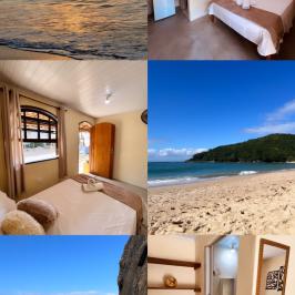 Suíte rústica - Suite Na Praia - Praia de Fora Trindade RJ